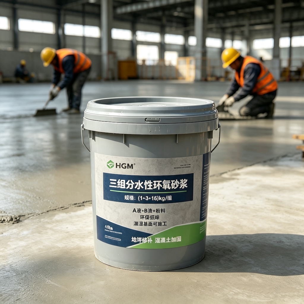 鼓楼三组份水性环氧砂浆
